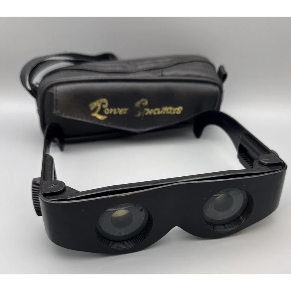 Lower Spectacle Wearable Binoculars /Eye Glasses Vintage- Authentic- Collectible